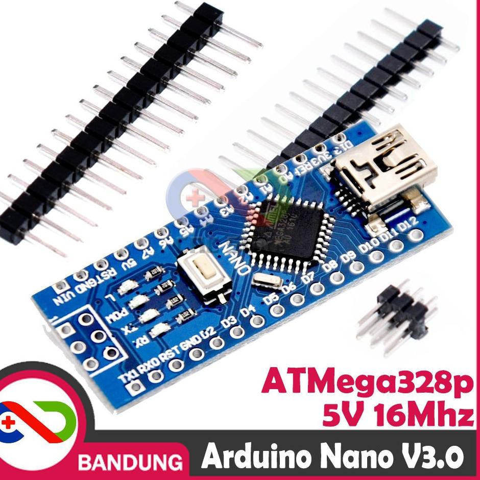 Bảng Mạch Arduino Nano V3 Atmega328P-Pu 5v Nano Atmega328 Không Có Cáp Dữ Liệu Mini Usb