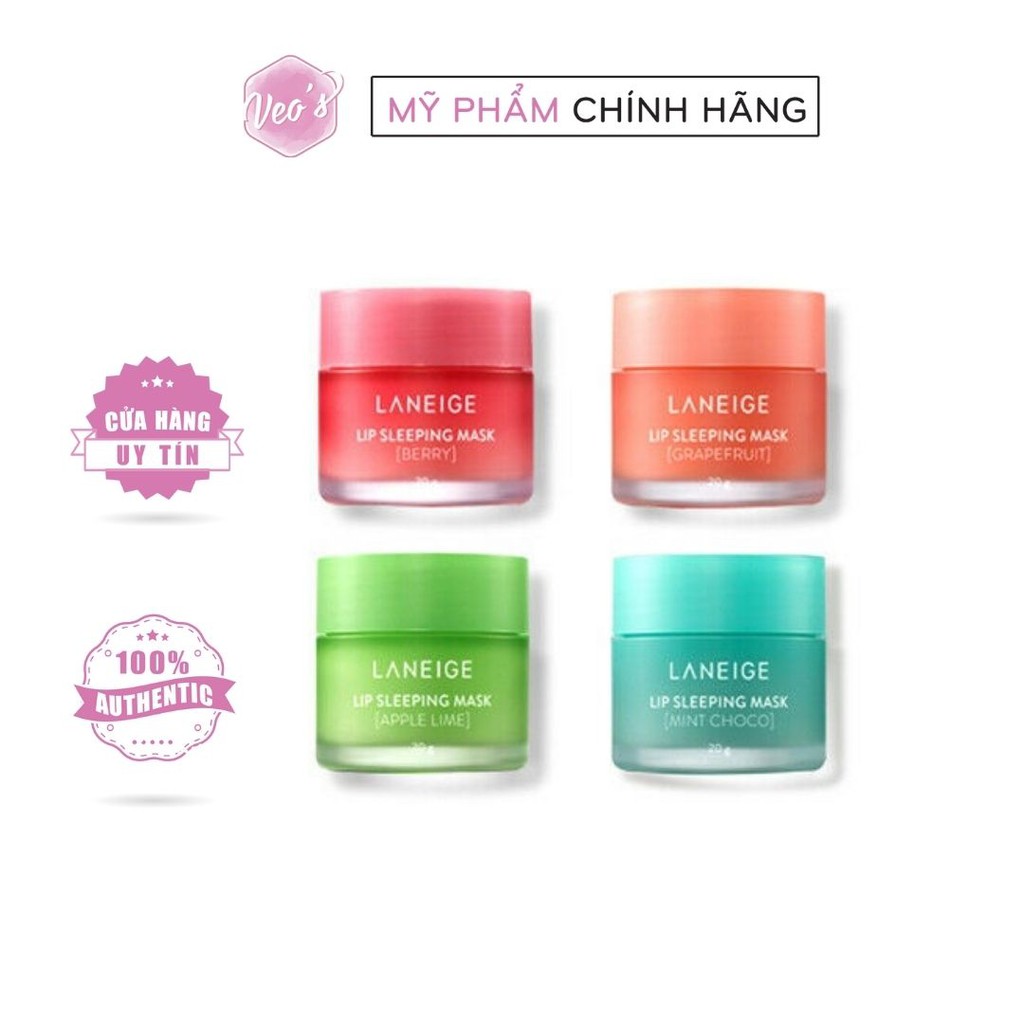 Mặt nạ ngủ dưỡng môi Laneige Lip Sleeping Mask 20g ( giao màu ngẫu nhiên )