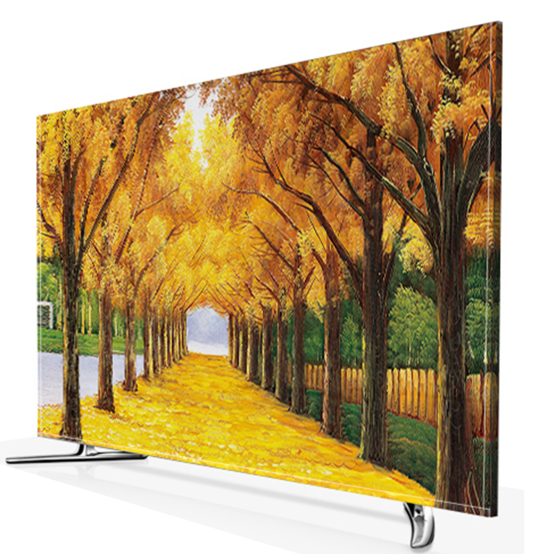 Áo màn hình TV vải hiện đại, áo Màn hình LCD TV 55 inch, áo chống bụi, khăn che phủ, khăn che phủ, khăn che phủ