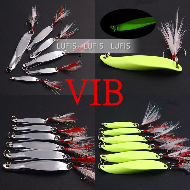 Mồi Câu Cá Giả 7g / 10g / 15g / 20g / 30g / 40g Tiện Dụng