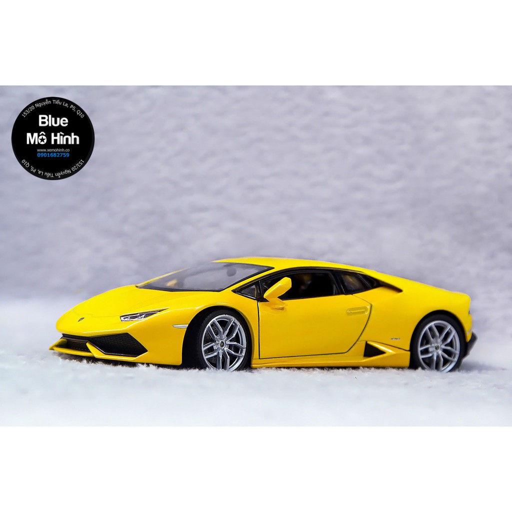 Blue mô hình | Xe mô hình Lambo Huracan Welly 1:24