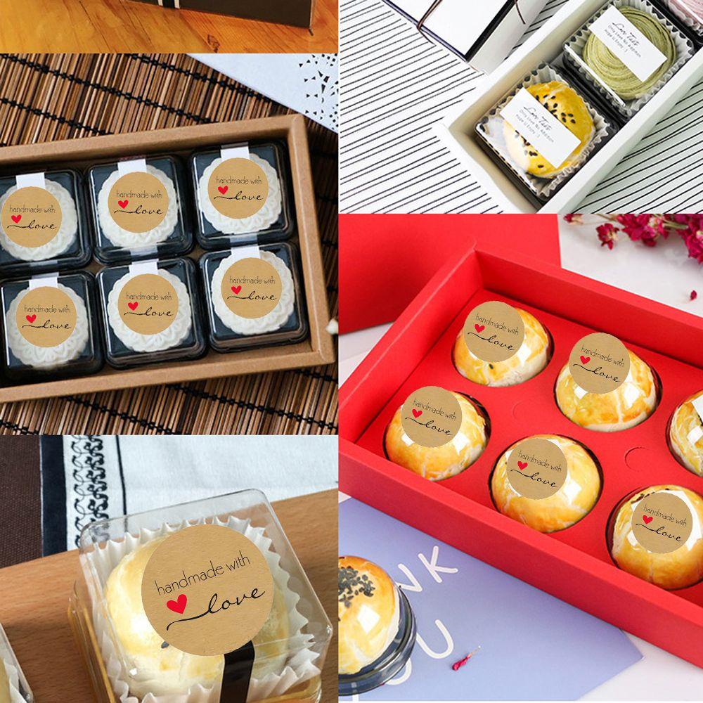 ESPO Cuộn 500 / 1000 / 1500 Miếng Dán Trang Trí Hộp Bánh Xinh Xắn