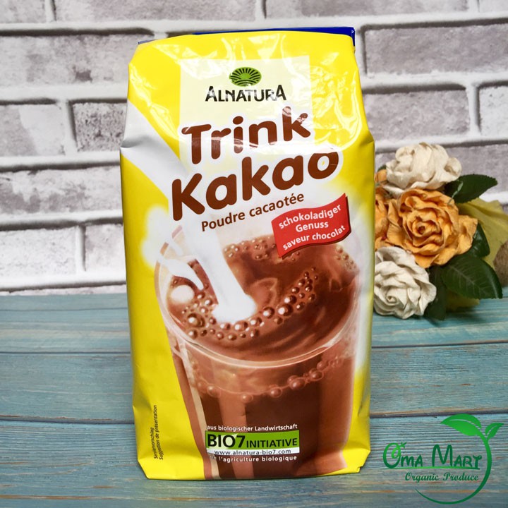 [Mã GROSALE2703 giảm 8% đơn 250K] Cacao hữu cơ Alnatura - Đức 400g