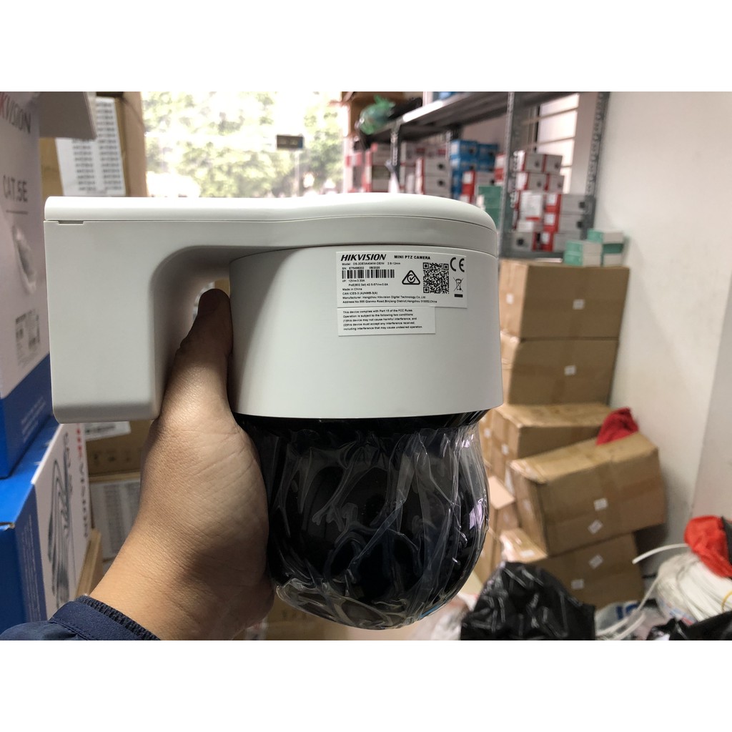 Camera Speed Dome 4MP IP HIKVISION DS-2DE3A404IW-DE - Hàng chính hãng