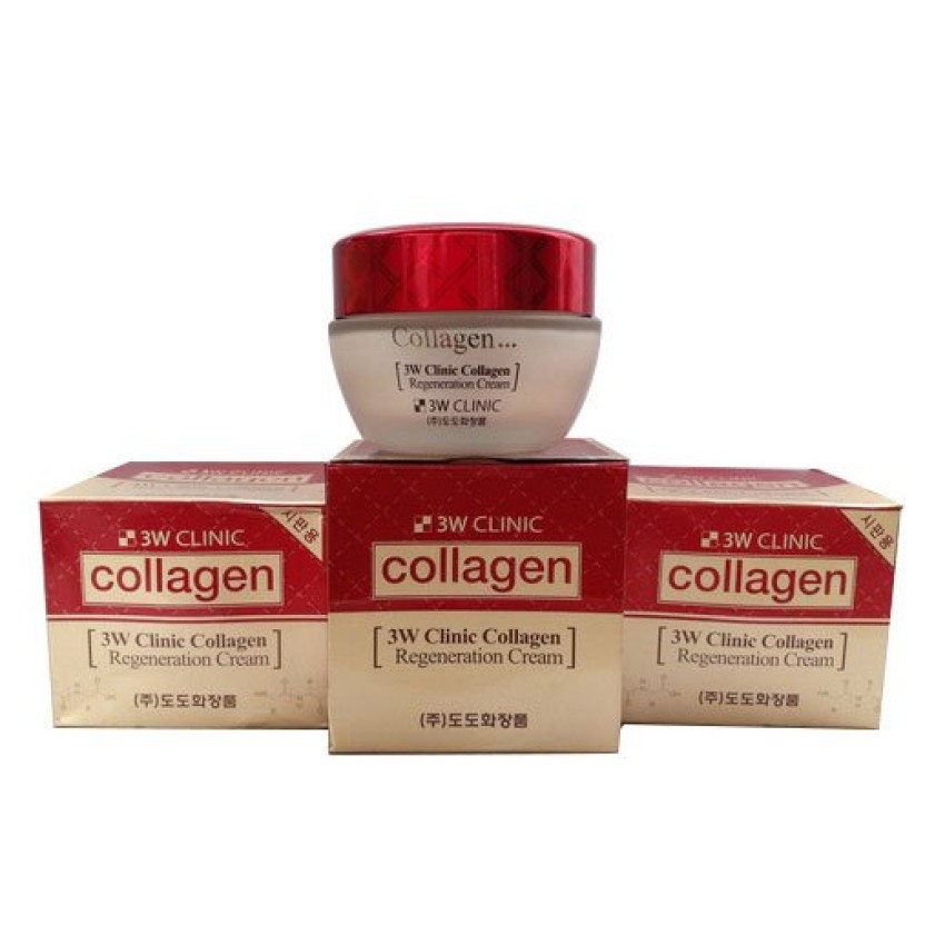 KEM DƯỠNG DA 3W CLINIC COLLAGEN
