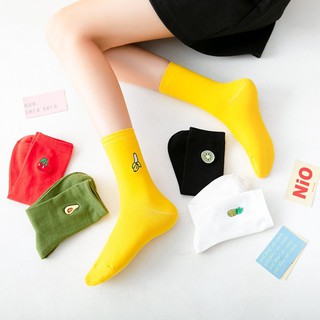(Giao Màu Ngẫu Nhiên) Tất, Vớ Hình Trái Cây Ngọt Ngào T14