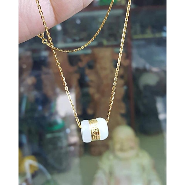 DÂY CHUYỀN LU THỐNG BẠC XI VÀNG