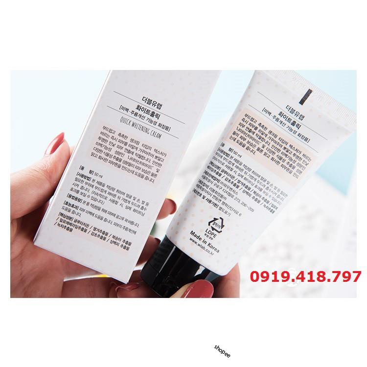 Kem trắng da W.Lab White Holic