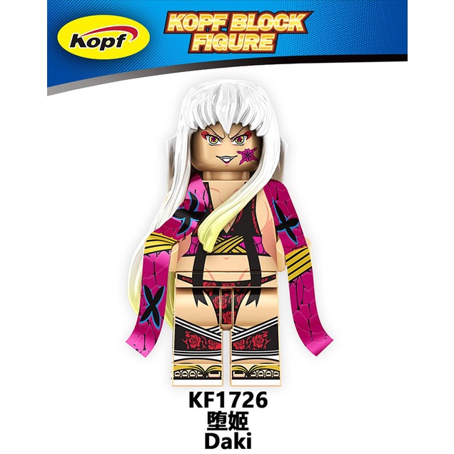 Mô Hình Nhân Vật Hantengu Daki Kibutsuji Muzan Trong Demon Slayer