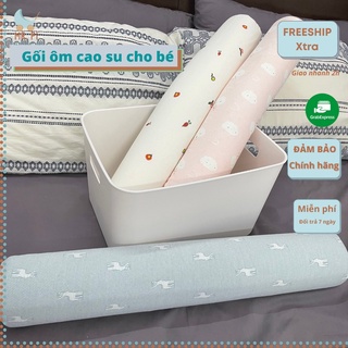 Gối ôm cao su non cao cấp cho bé từ sơ sinh, gối ôm cho bé dễ ngủ chất liệu an toàn, gối ôm hàn quốc