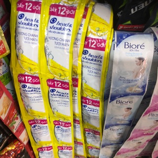 Gói dầu gội Head & Shoulders mát lạnh hương chanh mới