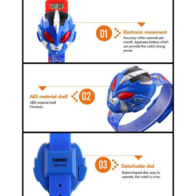 Đồng Hồ Đeo Tay Hình Ultraman Dg1239 Cho Bé | BigBuy360 - bigbuy360.vn