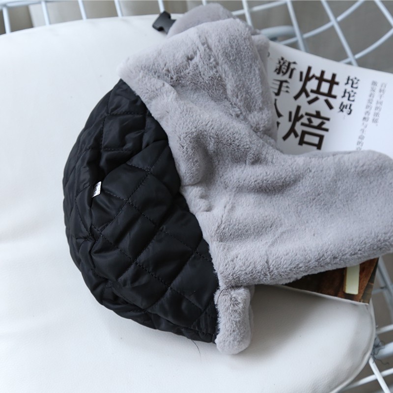 Mũ Lông Trùm Đầu Giữ Ấm Mùa Đông Phong Cách Hàn Quốc Dễ Thương Dành Cho Nữ