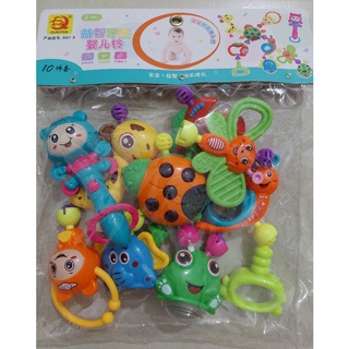 Bộ đồ chơi xúc xắc 10 món cho bé