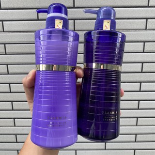 Dầu Gội Xả Dành Cho Ngọn Tóc Phồng Khó Vào Nếp – MILBON PLARMIA HAIRSERUM JAPAN 500mlx2 { New 2024 }