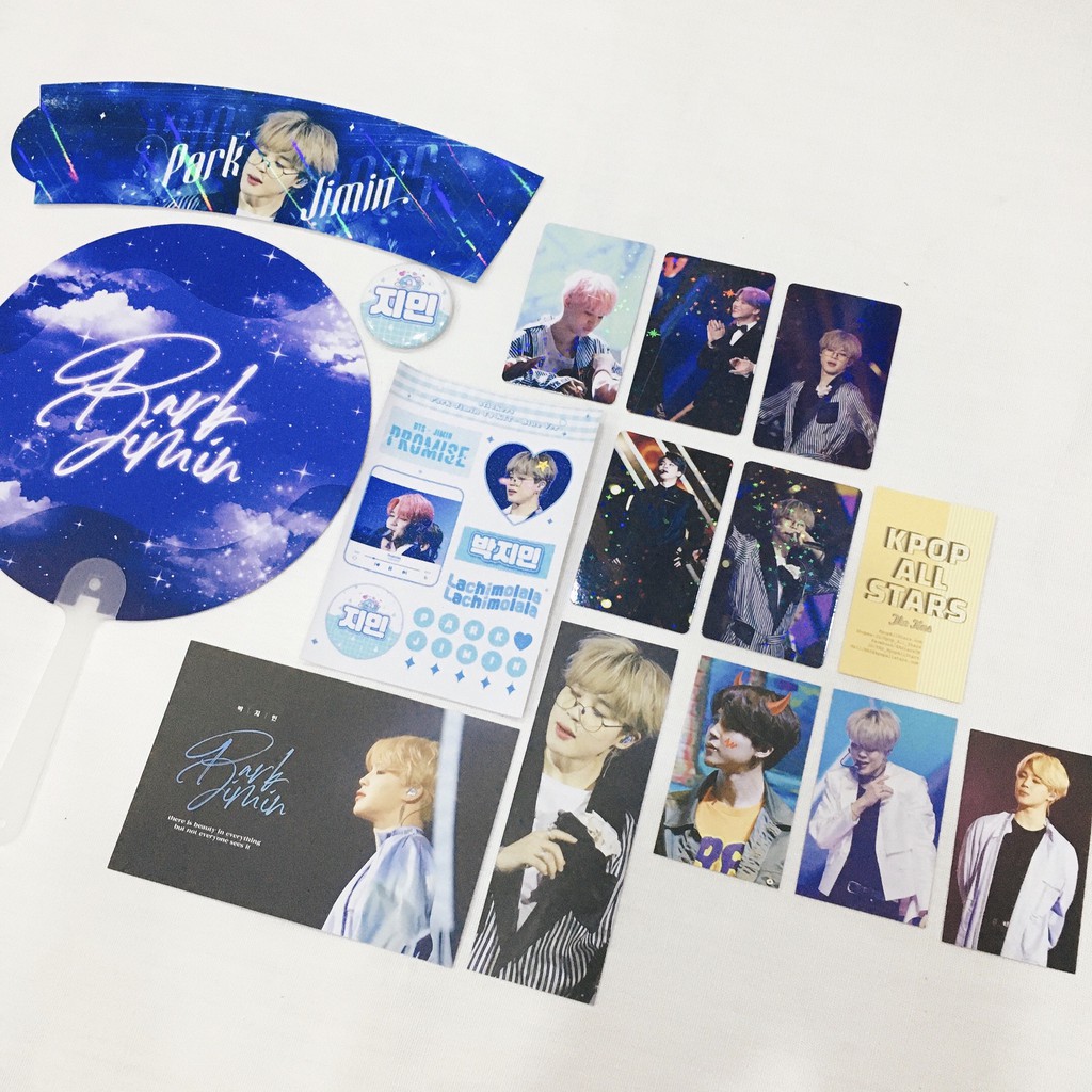 Bộ sản phẩm Goods BTS PART JIMIN T9 KIT, SUGA T1 KIT (2 Ver)