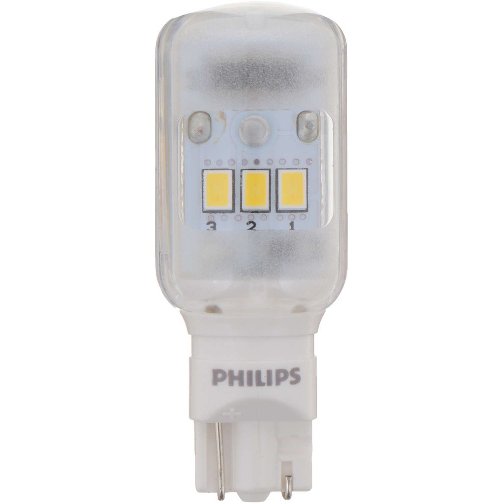 BÓNG ĐÈN Ô TÔ PHILIPS BÓNG ĐÈN XE HƠI LED T16 11067ULWX1 12V 6000K ĐÈN TÍN HIỆU LÙI ĐÈN CỐP ÁNH SÁNG TRẮNG