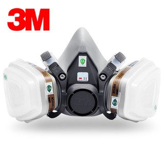 Mặt Nạ Chống Độc 3M 6200 Phin Lọc 6001CN Phòng Độc, Chống Khói, Thoát Hiểm, Đám Cháy Gia Đình, Toà Nhà Chung cư