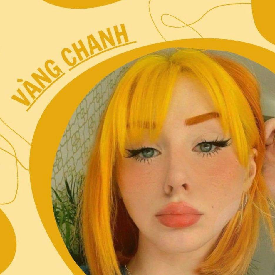 Thuốc nhuộm tóc màu Vàng chanh sáng đã kèm tẩy