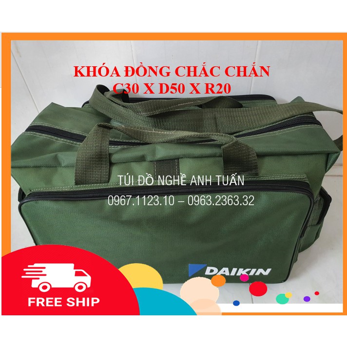 [RẺ NHẤT SHOPEE] Túi đồ nghề [GÍA TẠI XƯỞNG MAY] Đaikin size đại đựng đồ nghề