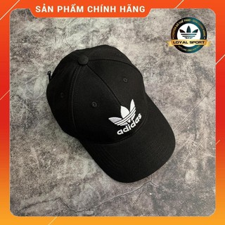 Mũ Adidas Đen Logo 3 Lá Truyền Thống Chất Cực Đẹp Full Tag Code Form Cứng Cáp