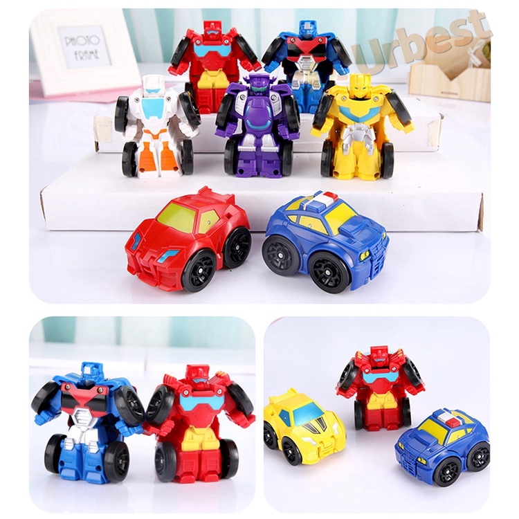 Đồ chơi HYG Toys robot biến hình Optimus Prime phim Transformer vui nhộn