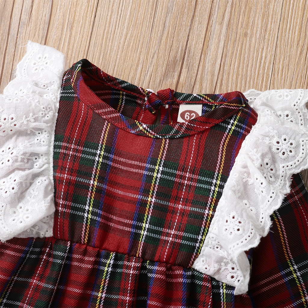 Áo liền quần MIKRDOO kẻ sọc dài tay thời trang năm mới dành cho trẻ em