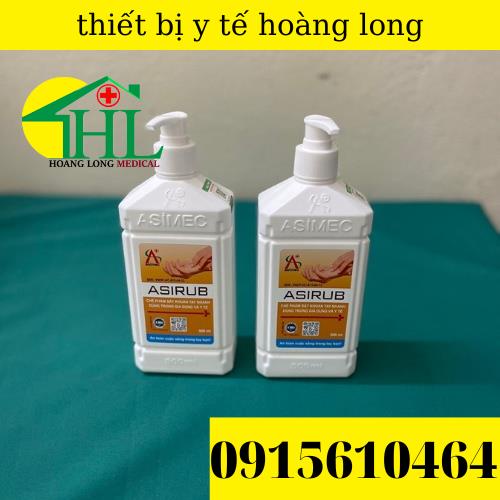 Nước Rửa Tay Khô Sát Khuẩn ASIRUB Chai 500ml,1000ml