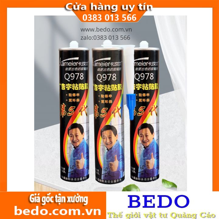 keo dán alu chuyên dụng, keo dán quảng cáo, keo dán đa năng, keo dán sắt, keo nội thất, bê tông, gạch, đá, inox, ván sàn