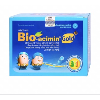 cốm vi sinh Bio-acimin gold giúp bé ăn ngon, tiêu hóa khỏe