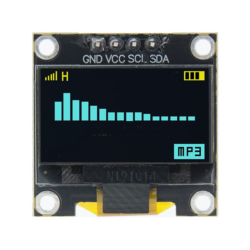 Bảng Mạch Màn Hình LCD 0.96 inch OLED 128X64 I2C SSD1306 12864