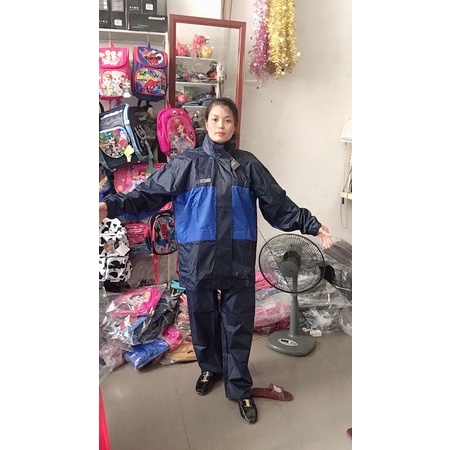 Bộ áo mưa hai lớp cao cấp chống thấm,chống rét Thảo Kiên Thủ Đô