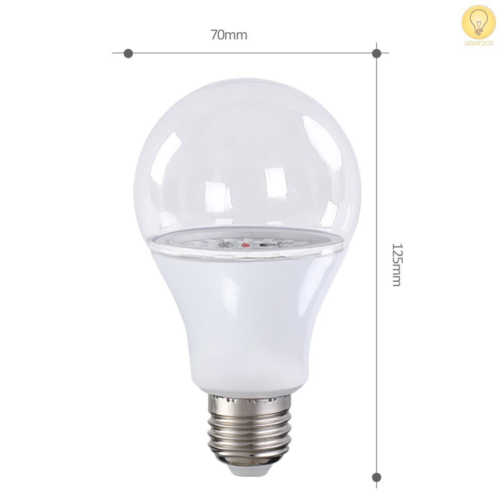 Bóng đèn led UV E27 có ổ cắm di động nhỏ gọn C220-265V 9W 36L 280NM tiện dụng cho gia đình