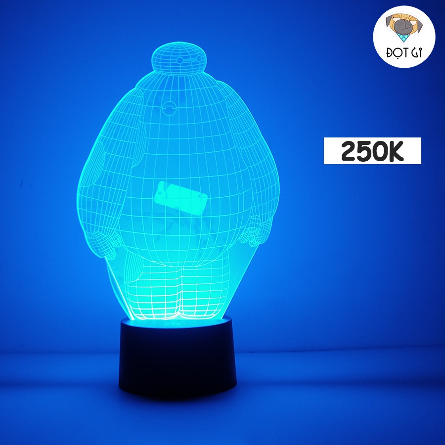 Đèn led3D trang trí Big Max6