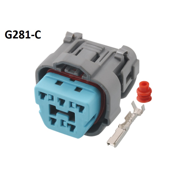G281-Giắc cắm bơm nhiên liệu xe hơi Accord Changhe Ideer Big Dipper 5 lỗ 2.2mm