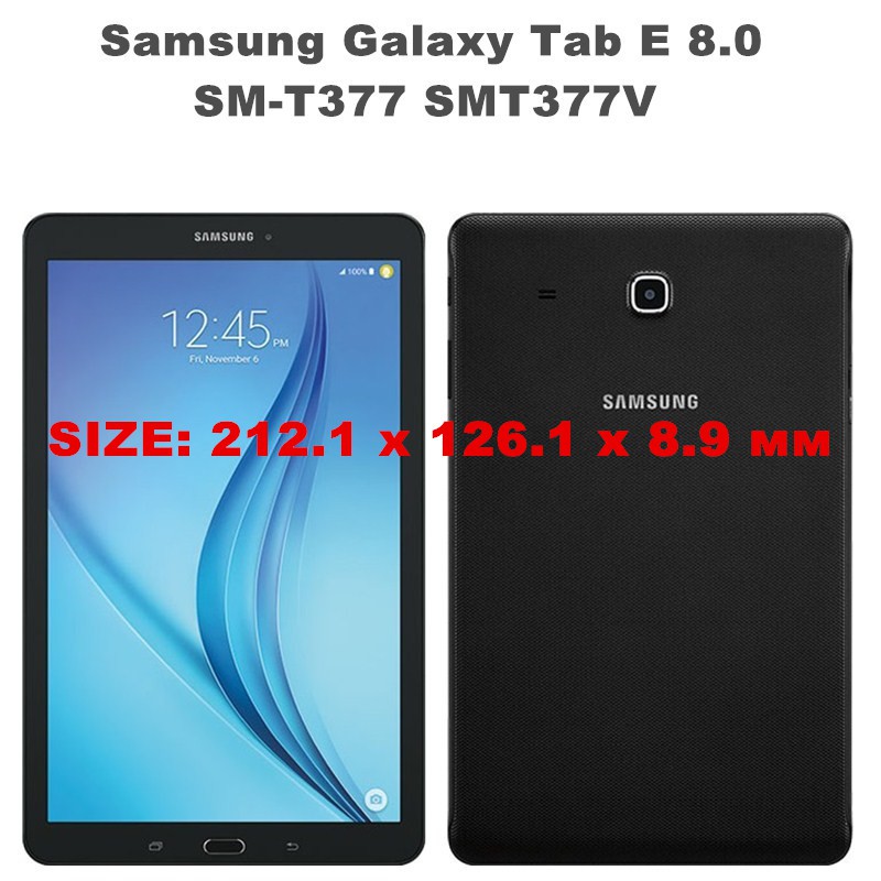 Bao da máy tính bảng PU nhiều màu cho Samsung Tab E 8.0 SM-T375 T377 T377A/V/T/P/R | BigBuy360 - bigbuy360.vn