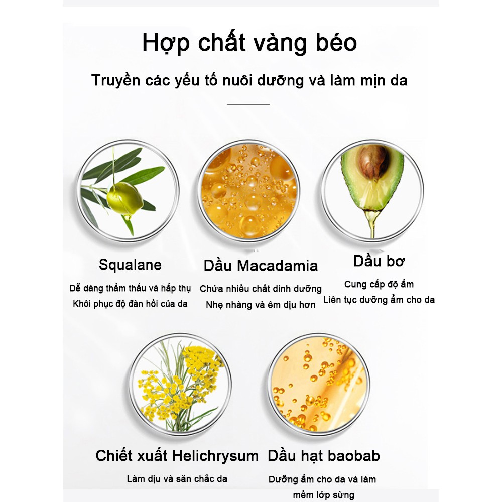 Hộp 5 đôi mặt nạ bao tay dưỡng ẩm RNW làm trắng tẩy tế bào chết cho nữ