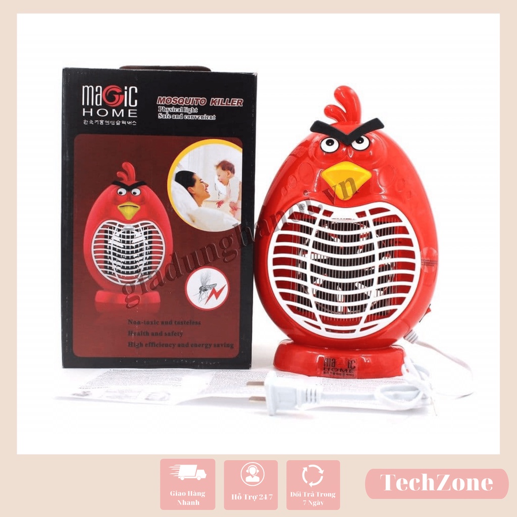 Đèn Bắt Muỗi Magic Hình Thú,Quạt Hút Công Trùng Và Đèn LED 11W Thu Hút Côn Trùng