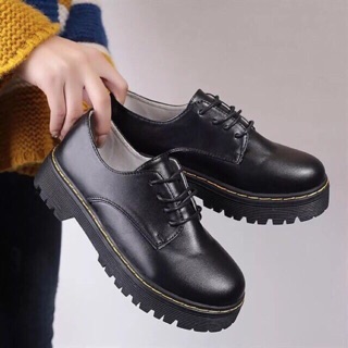 🔥Giày oxford quảng châu ulzzang da PU kèm hộp