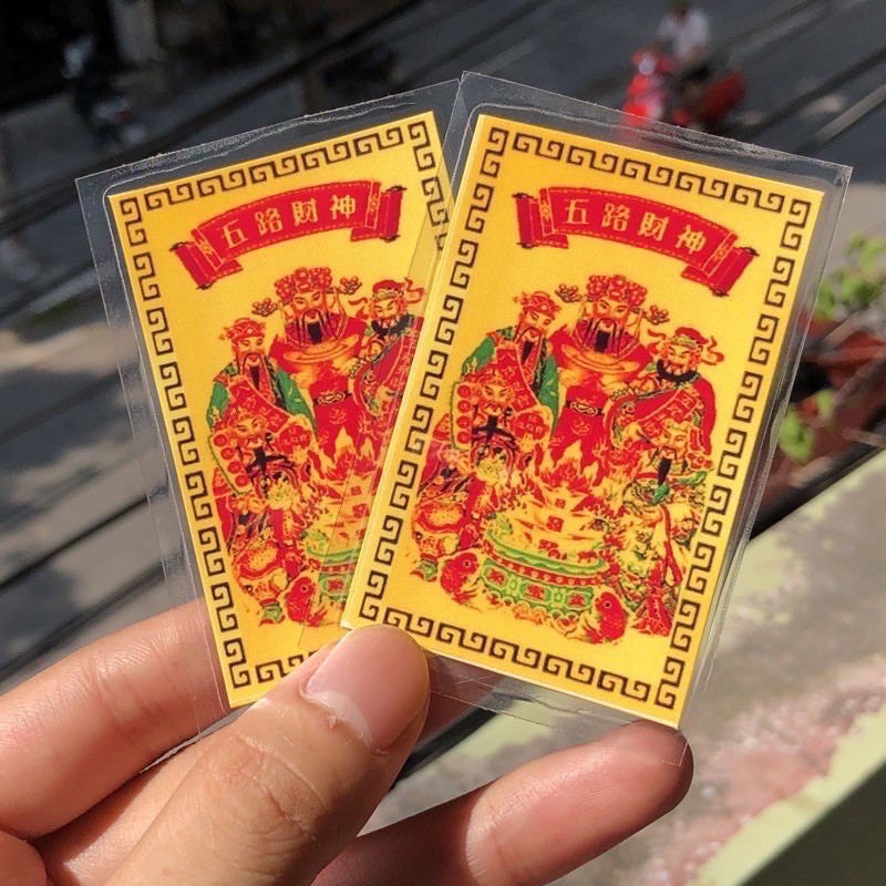 Ngũ Lộ Thần Tài Đã Khai Quang - Ngũ Lộ Thần Tài Phù Cao Cấp | BigBuy360 - bigbuy360.vn