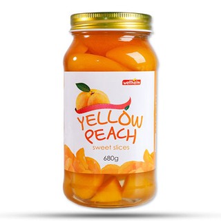 Đào Ngâm Nongwoo nhập khẩu hàn quốc loại ngon nhất 680g