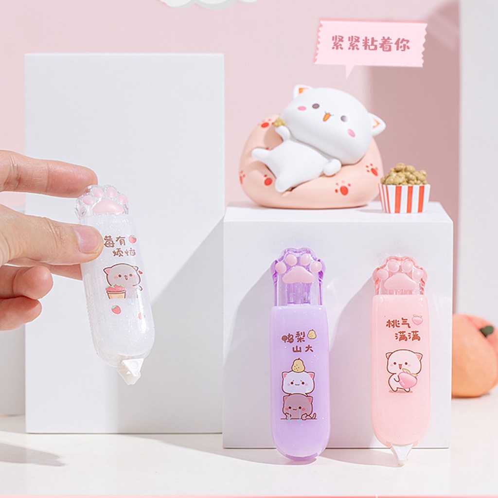 Băng Keo Dán Hoạt Hình Dễ Thương 5mm * 6m