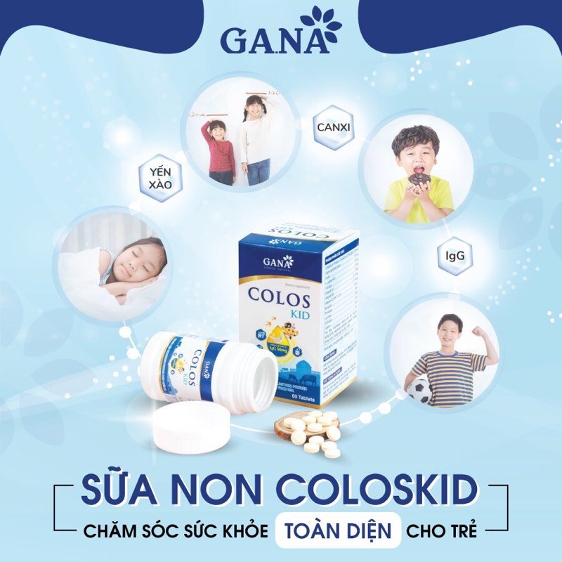 kẹo sữa non Colos kid Công ty TNHH TM ĐT GANA