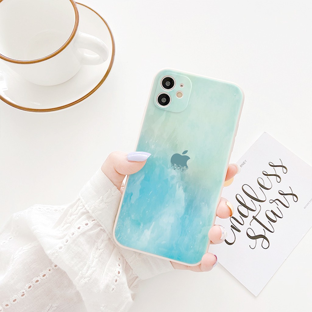 Ốp lưng iphone Smoothie cạnh vuông 5/5s/6/6plus/6s/6splus/7/7plus/8/8plus/x/xr/xs/11/12/pro/max/plus/promax/mini