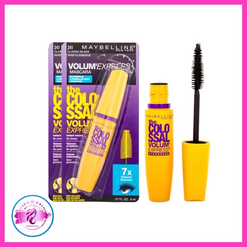 Mascara Maybelline Colossal Volum Express 7x
