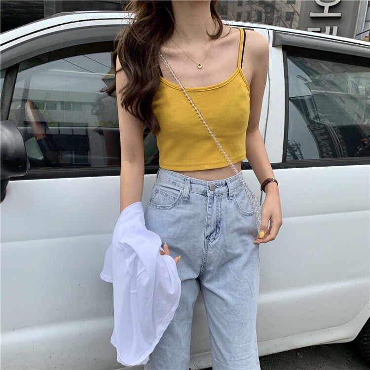 Áo Croptop 2 Dây Gợi Cảm Dành Cho Nữ | BigBuy360 - bigbuy360.vn