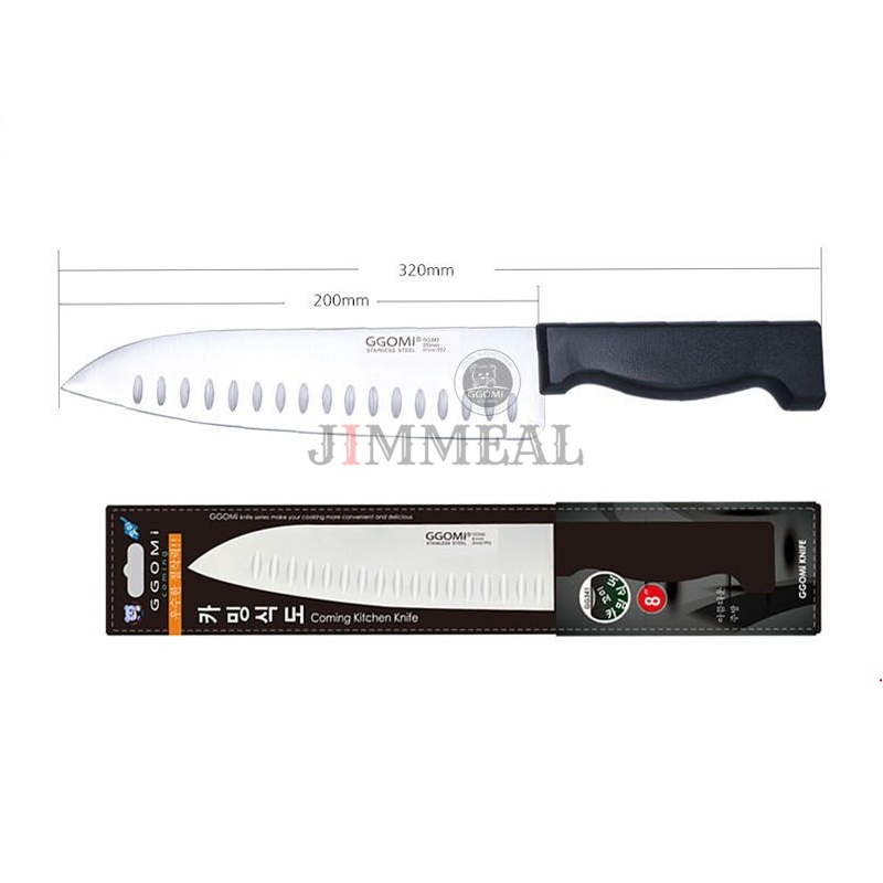 [Chính Hãng] Dao Nhà Bếp, Dao Thái Hàn Quốc GGOMI GG341 Cao Cấp