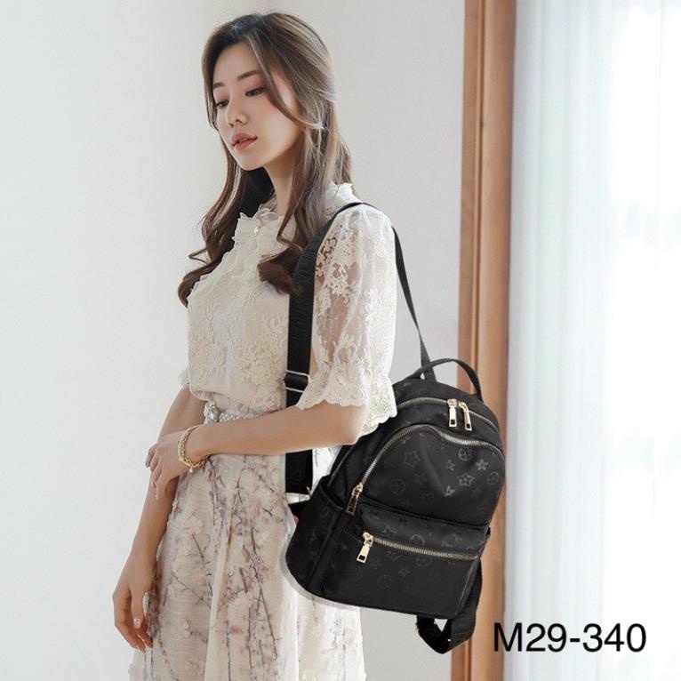 Balo vải dù chống nước - Balo vân chìm đựng vừa sách vở dùng đi học,đi chơi,du lịch thời trang mã 29