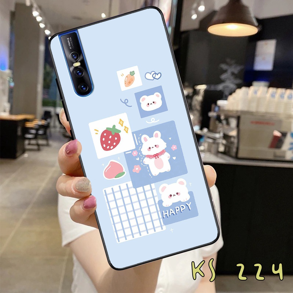 Ốp lưng Vivo V15 - Vivo V15 Pro - Vivo V17 - Vivo V17 Pro - Ốp in hình thỏ con dễ thương