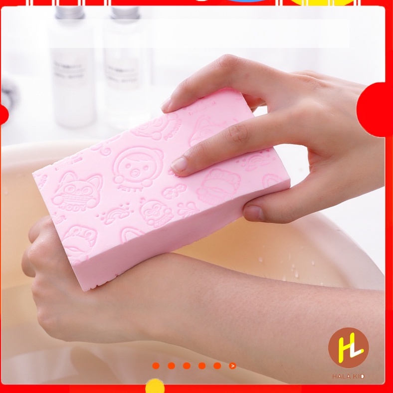 Bông xốp tắm kì ghét tiện lợi, dễ sử dụng